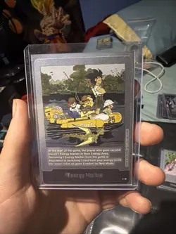 Energy Marker E-79 Silver Manga Booster 02 Dragon Ball Card Fusion World English - Image 1