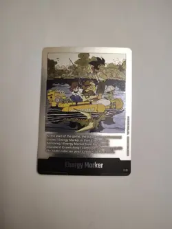 Energy Marker E-79 Silver Manga Booster 02 Dragon Ball Card Fusion World English - Image 1