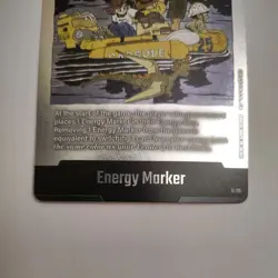Energy Marker E-79 Silver Manga Booster 02 Dragon Ball Card Fusion World English - Image 2
