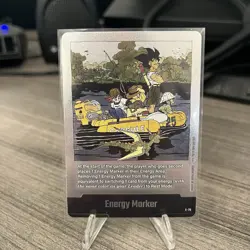 Energy Marker E-79 Silver Manga Booster 02 Dragon Ball Card Fusion World English - Image 1