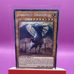 Yu-Gi-Oh! TCG Judgment Dragon Secret Rare Lodt-EN026 UNL Reprint - Image 1