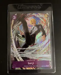 Sanji OP12-070 Alt Art Legacy of the Master Rare Foil One Piece - Image 1