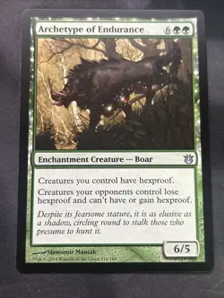 Archetype of Endurance - Born of the Gods - Magic The Gathering - Image 1