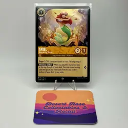 Disney Lorcana TCG Ariel Spectacular Singer 2/204 The First Chapter Super Rare - Image 1