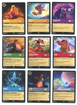 Disney LORCANA The First Chapter (BUY 3 GET 1 FREE) You Pick - Complete Your Set - Image 1