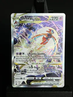 Deoxys VSTAR GG46/GG70 Galarian Gallery Crown Zenith Pokemon Card NM - Image 1