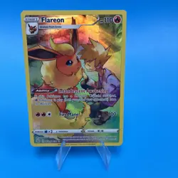 Pokemon TCG: Flareon Tg01/Tg30 Swsh09: Brilliant Stars Trainer Gallery Holo #1 - Image 1