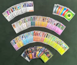 115+ Mega Evolution Pokemon Cards: Job Lot Bundle, No Duplicates, Holos included - Image 1