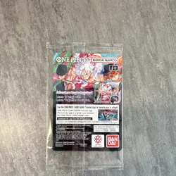 Bandai Namco One Piece CCG Monkey D. Luffy Leader US Voyage Promo Holo Card - Image 2
