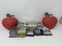 One Piece TCG x500 + Card LOT Holo SR Rare NM Leaders Dons Etc + 2 OP OPFruits! - Image 1