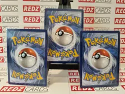 Raichu X3 Reverse + Holo Bundle 151 MEW Pokemon Cards NM - Image 2
