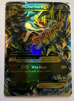 Mega M Charizard EX Flashfire Holo Card 69/106 - Copy/Replica/Filler - Image 1