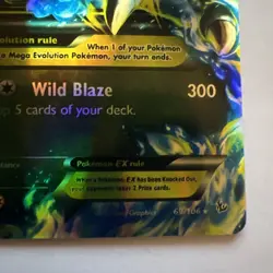 Mega M Charizard EX Flashfire Holo Card 69/106 - Copy/Replica/Filler - Image 5