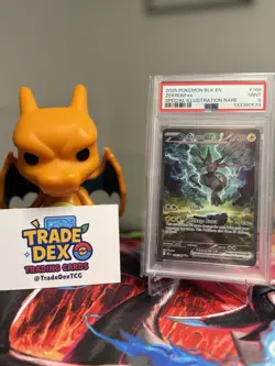 Pokemon Zekrom EX 166/086 SIR Black Bolt English PSA Grade 9 MINT - Image 1