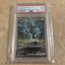 Pokemon EX English 166/086 Zekrom SIR PSA 9 Mint Black Bolt - Image 1
