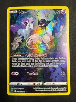 Mew Galarian Gallery Crown Zenith GG10/GG70 Pokemon Card TCG NM - Image 1
