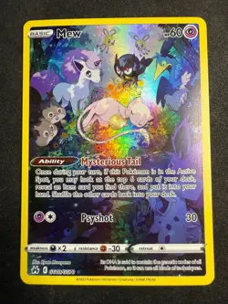 Mew Galarian Gallery Crown Zenith GG10/GG70 Pokemon Card TCG NM - Image 1