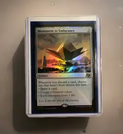Monument to Endurance NM Foil Unplayed - Aetherdrift MTG - Image 1