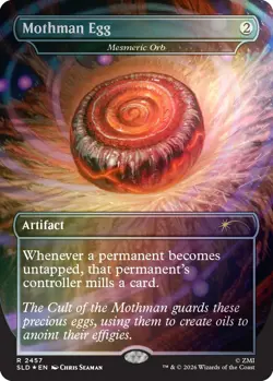 Mesmeric Orb - Mothman Egg - FOIL - Secret Lair x Fallout - MTG Rad - PRESALE - Image 1