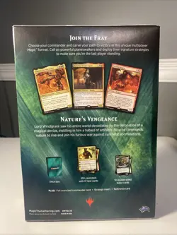 x2 Magic:The Gathering Commander 2018 Nature's Vengeance & Adaptive Enhancement 630509632244 - Image 4