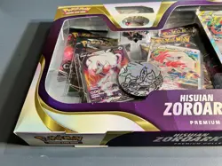 POKEMON TCG HISUIAN ZOROARK VSTAR PREMIUM COLLECTION 6 BOOSTERS - Image 3