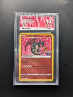 Radiant Charizard 011/078 Pokemon Go - ACE 10 - Image 1