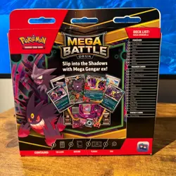 Pokemon TCG Mega Battle Deck Mega Gengar Ex | Slightly Dented ⚠ - Image 2