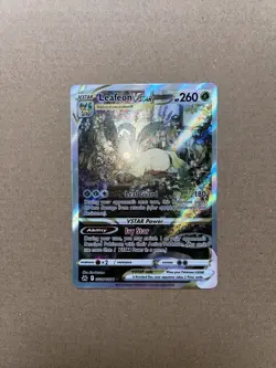 Leafeon VSTAR GG35/GG70 SWSH Crown Zenith Galarian Gallery Pokemon Card NM MINT - Image 2
