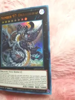 Yu-gi-oh! Number 97: Draglubion GFP2-EN145 Ultra Rare Ghosts From The Past - Image 3