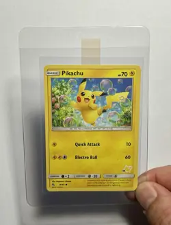 Pikachu 19/68 (NM) Common •Pikachu STAMPED• Sun & Moon: Battle Academy 2020 - Image 3