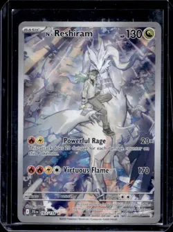 2025 Pokemon SV Journey Together JTG EN N's Reshiram #167/159 - Image 1