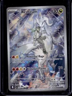 2025 Pokemon SV Journey Together JTG EN N's Reshiram #167/159 - Image 1