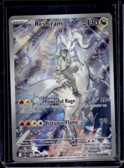 2025 Pokemon SV Journey Together JTG EN N's Reshiram #167/159 - Image 1