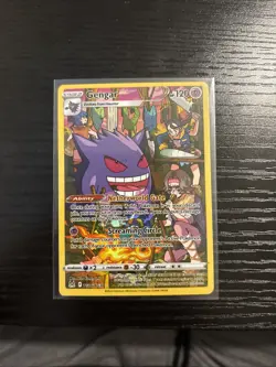Pokemon Gengar TG06/TG30 Lost Origin Trainer Gallery Ultra Rare Holo 120 HP NM - Image 1