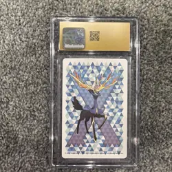 Pokemon X Nintendo Playing Card Eevee 8 of Hearts Card 2013 Japanese Pristine 10 - Image 2