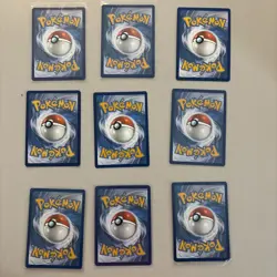 Pokemon TCG Card Collection Lot of 9 rainbow Cards Holos Rare. Lady, Roseanne - Image 2