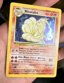 🚨Pokemon Cards Holo Lot Charizard Mistys Golduck Clefairy Ninetails Rare Wotc🚨 - Image 3