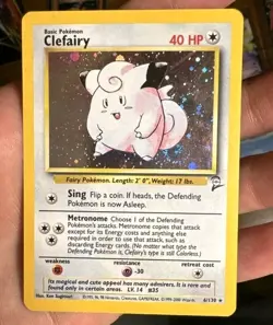 🚨Pokemon Cards Holo Lot Charizard Mistys Golduck Clefairy Ninetails Rare Wotc🚨 - Image 5