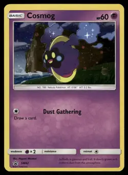 Cosmog Holo SM42 SM Promos Pokemon Card - Image 1