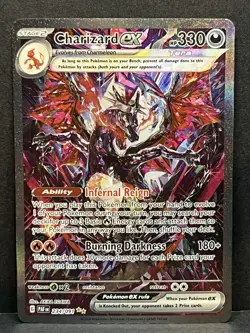 Charizard ex - 234/091 - Pokemon Paldean Fates Special Illustration Rare Card NM - Image 1