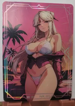 Ningguang Genshin Impact NR Card Goddess Story Under the Nightgown Waifu - Image 1