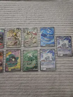 Pokemon TCG Illustration Rare & ex Lot (13 Cards) - Piplup, Blaziken, Iono - Image 3
