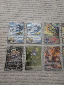Pokemon TCG Illustration Rare & ex Lot (13 Cards) - Piplup, Blaziken, Iono - Image 4