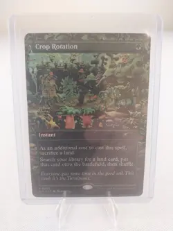 MTG Magic the Gathering Crop Rotation (Foil) An Encyclopedia of Magic #0003 LP - Image 1
