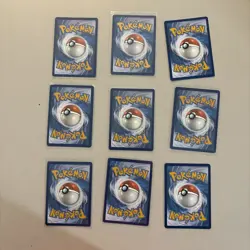 Pokemon TCG Card Collection Lot of 9 Cards Holos Rare - Image 2