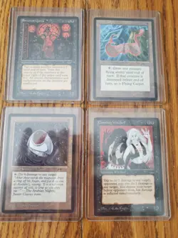 MAGIC THE GATHERING Lot of Four (4) ARABIAN NIGHTS Cards Nice Condition READ - Image 1