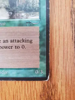 Magic The Gathering SINGING TREE ARABIAN NIGHTS Moderate Play READ SEE PHOTOS - Image 5