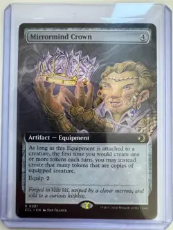 Mirrormind Crown (Extended Art) Non-Foil R Lorwyn Eclipsed #0381 NM ENG MTG - Image 1