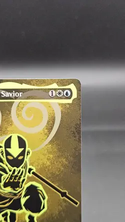 Aang, Swift Savior (Borderless) (Neon Ink Foil) Avatar: The Last Airbender MTG - Image 3