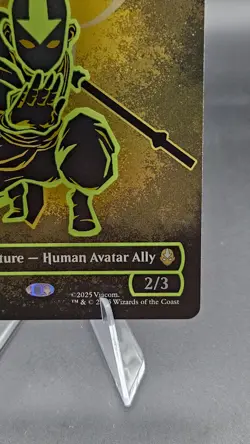 Aang, Swift Savior (Borderless) (Neon Ink Foil) Avatar: The Last Airbender MTG - Image 4